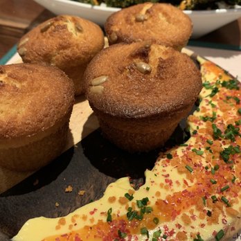 Unconventional Diner - Corn bread with habanero butter - Breakfast & Brunch Near Me - Washington, DC, District of Columbia