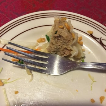 Thai Hut Garden - Inside of tea rose dumpling. It seems premise not very fresh or hot. - Thai Near Me - Navarre, Florida Thai Hut Garden - Inside of tea rose dumpling. It seems premise not very fresh or hot. - Thai Near Me - Navarre, Florida