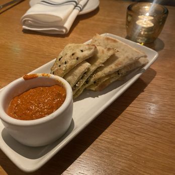 Mad & Vin - Pita and romesco - New American Near Me - Solvang, California Mad & Vin - Pita and romesco - New American Near Me - Solvang, California