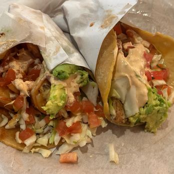 The Taco Stand - Taco Camaron (Spicy Shrimp) - Food Stands Near Me - La Jolla, California The Taco Stand - Taco Camaron (Spicy Shrimp) - Food Stands Near Me - La Jolla, California