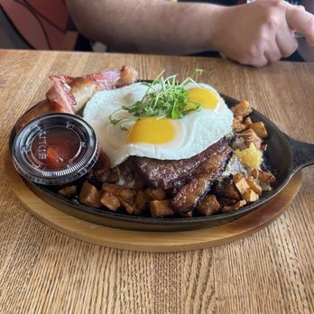 Pradera Brunch - Applewood smoked brisket skillet $22.99 pre tax - Breakfast & Brunch Near Me - Baldwin Park, California
