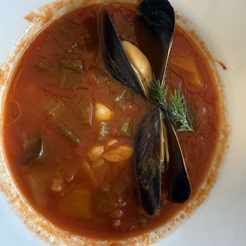 Tommy Bahama - Mussel soup - Seafood Near Me - Palm Desert, California Tommy Bahama - Mussel soup - Seafood Near Me - Palm Desert, California