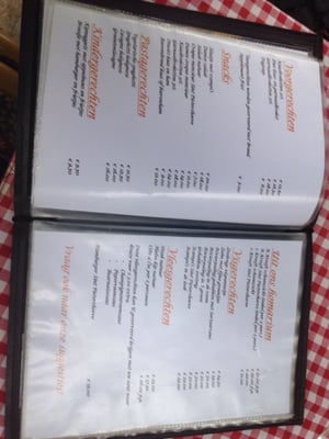Menu photo 2 Sint-Pietershoeve Damme, VWV Menu photo 2 Sint-Pietershoeve Damme, VWV