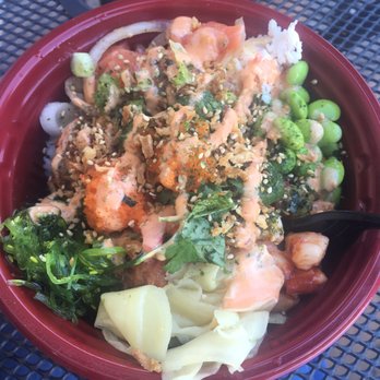 One Poke - 4 protein bowl, with all the toppings. - Hawaiian Near Me - El Segundo, California One Poke - 4 protein bowl, with all the toppings. - Hawaiian Near Me - El Segundo, California