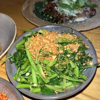 The Tyger - 'Morning Glory' Stir Fried Water Spinach - Cocktail Bars Near Me - New York, New York