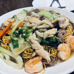 Crispy fried noodles 3 ways Crispy fried noodles 3 ways