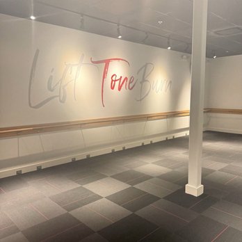 Pure Barre - The back wall of the studio - Barre Classes Near Me - Ladue, Missouri