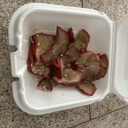 Chinese BBQ Pork very yuck! Chinese BBQ Pork very yuck!