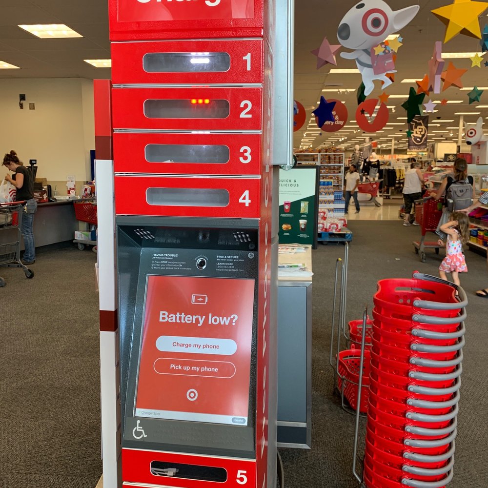 Target - Charge your phone while you shop! - Department Stores Near Me - Boulder, Colorado