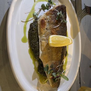 Yelp's Dinner Party at Kitchen Rumors - Branzino with black lime - Yelp Events Near Me - Houston, Texas Yelp's Dinner Party at Kitchen Rumors - Branzino with black lime - Yelp Events Near Me - Houston, Texas