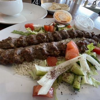 Kaboblicious - Adana Rice Plate - Beef Kebab - Mediterranean Near Me - Clarkesville, Georgia Kaboblicious - Adana Rice Plate - Beef Kebab - Mediterranean Near Me - Clarkesville, Georgia