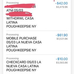 Proof they kept charging my card I ONLY SPENT 30$ in that store then they kept charging me STEALING MY MONEY.