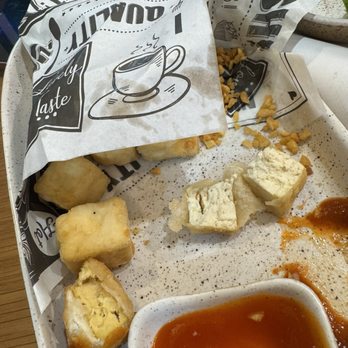 Morning Drip Cafe - The batter for the tofu was undercooked, disgusting. - Cafes Near Me - Westminster, California