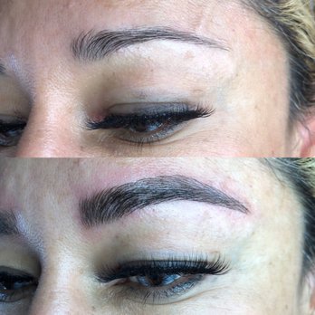 Love Thy Brow - Before and after - Permanent Makeup Near Me