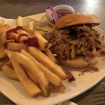 Big Woods Bloomington - Pulled pork sandwich - Breweries Near Me - Bloomington, Indiana Big Woods Bloomington - Pulled pork sandwich - Breweries Near Me - Bloomington, Indiana