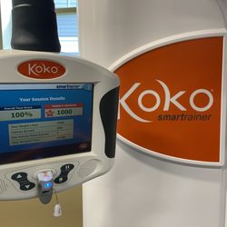 Koko FitClub of Needham - Another example of the smartrainer with the USB that holds your program.