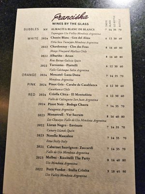 Menu photo 3 Franciska Wine Bar Portland, ME Menu photo 3 Franciska Wine Bar Portland, ME