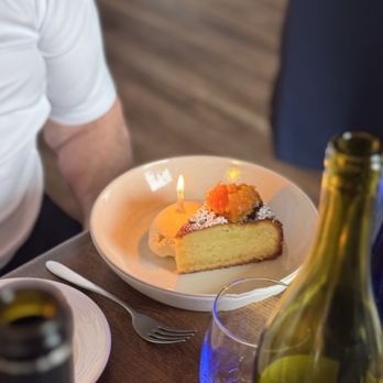 Semolina Restaurant - Birthday celebration (Olive cake) - New American Near Me - Red Bank, New Jersey Semolina Restaurant - Birthday celebration (Olive cake) - New American Near Me - Red Bank, New Jersey