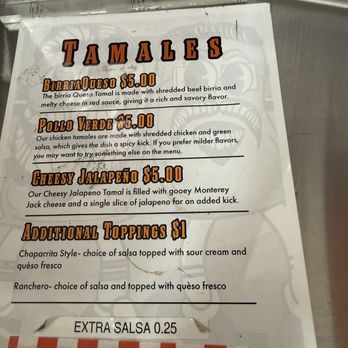 El Tamalucas - Menu 04/09/2026 - Mexican Near Me - North Las Vegas, Nevada El Tamalucas - Menu 04/09/2026 - Mexican Near Me - North Las Vegas, Nevada