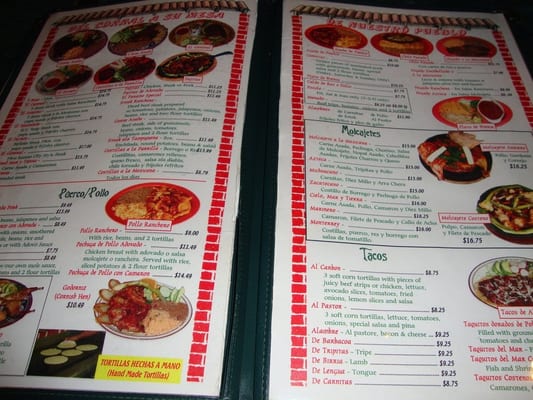 Menu photo 3 El Paraiso Lakeside, CO