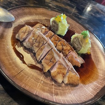 XO Restaurant - Duck breast with salted egg - Asian Fusion Near Me - Honolulu, Hawaii XO Restaurant - Duck breast with salted egg - Asian Fusion Near Me - Honolulu, Hawaii