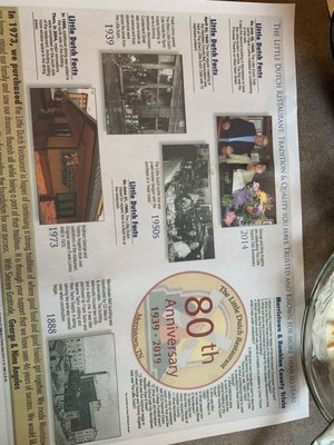 Menu photo 2 Little Dutch Restaurant Morristown, TN