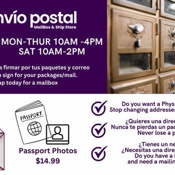 Envio Postal - Mailbox Centers Near Me - El Monte, California