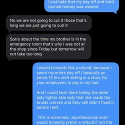 Text Message from myself with owner