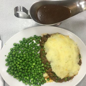Euro Cafe - Shepherds Pie and peas - Coffee & Tea Near Me - London, XGL Euro Cafe - Shepherds Pie and peas - Coffee & Tea Near Me - London, XGL
