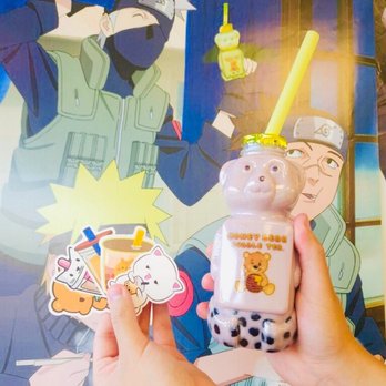 Honey Bear Bubble Tea - Collectable sticker with every Drink - Coffee & Tea Near Me - Tonawanda, New York Honey Bear Bubble Tea - Collectable sticker with every Drink - Coffee & Tea Near Me - Tonawanda, New York