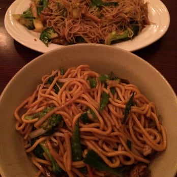 Asian Garden - Veggie lomein and veggie meifun. - Chinese Near Me - Waterbury, Connecticut