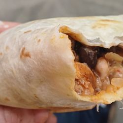 Mad Mex - A burrito melt. Mouth watering, slightly soggy and fantastic.