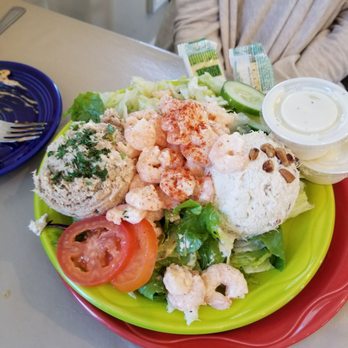 Harbor View Cafe - Trio salad - Cafes Near Me - Long Beach, Mississippi Harbor View Cafe - Trio salad - Cafes Near Me - Long Beach, Mississippi
