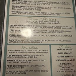 Menu Menu