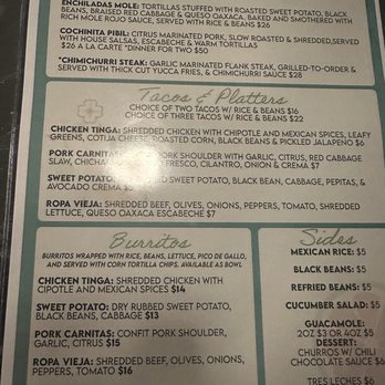 Modern Alchemist - Menu - Mexican Near Me - Old Fort, North Carolina