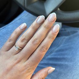 Hard Gel French Manicure Hard Gel French Manicure