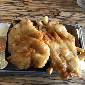 Slapfish - Fish and chips (two pieces) - Seafood Near Me - Lehi, Utah Slapfish - Fish and chips (two pieces) - Seafood Near Me - Lehi, Utah
