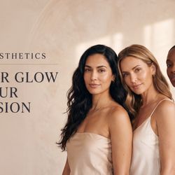 Beauty, confidence, and timeless femininity -- a glimpse into the aesthetic and atmosphere of DK Aesthetics in Highland Park.