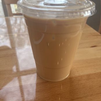 Espresso Cafe - Iced salted caramel latte - Coffee & Tea Near Me - Forest Park, Illinois