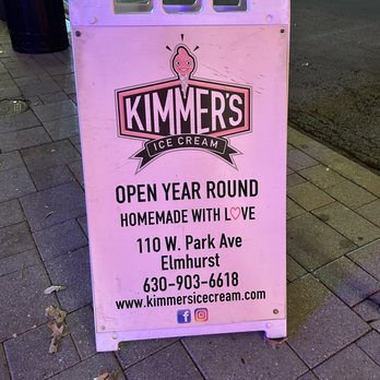 Kimmer's Ice Cream - Ice Cream & Frozen Yogurt Near Me - Elmhurst, Illinois