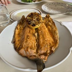 Caseros - Trout. Salad not pictured but absolute yum