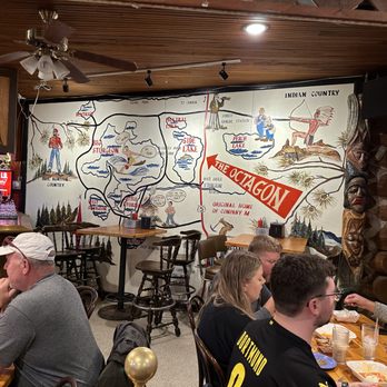 Bimbo's Octagon - Great mural - Pizza Near Me - Side Lake, Minnesota Bimbo's Octagon - Great mural - Pizza Near Me - Side Lake, Minnesota