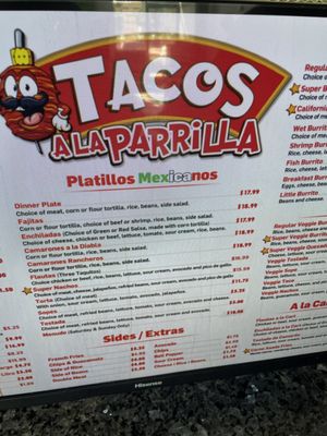 Menu photo 6 Tacos A La Parrilla San Jose, CA Menu photo 6 Tacos A La Parrilla San Jose, CA
