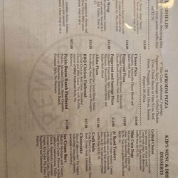 OpenRoad Brewery - Menu