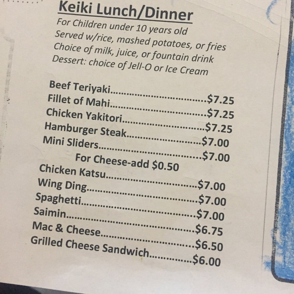 Eagle Cafe - Best kids menu and big portions and FREE on Mondays!! (with a regular meal) - Breakfast & Brunch Near Me - Honolulu, Hawaii