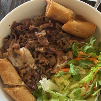 Pho Gia Long - 8. Vermicelli with Charbroiled Pork, Beef or Chicken - Vietnamese Near Me - Orange, California Pho Gia Long - 8. Vermicelli with Charbroiled Pork, Beef or Chicken - Vietnamese Near Me - Orange, California