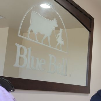 Blue Bell Creameries - Blue Bell wall mirror - Ice Cream & Frozen Yogurt Near Me - Brenham, Texas