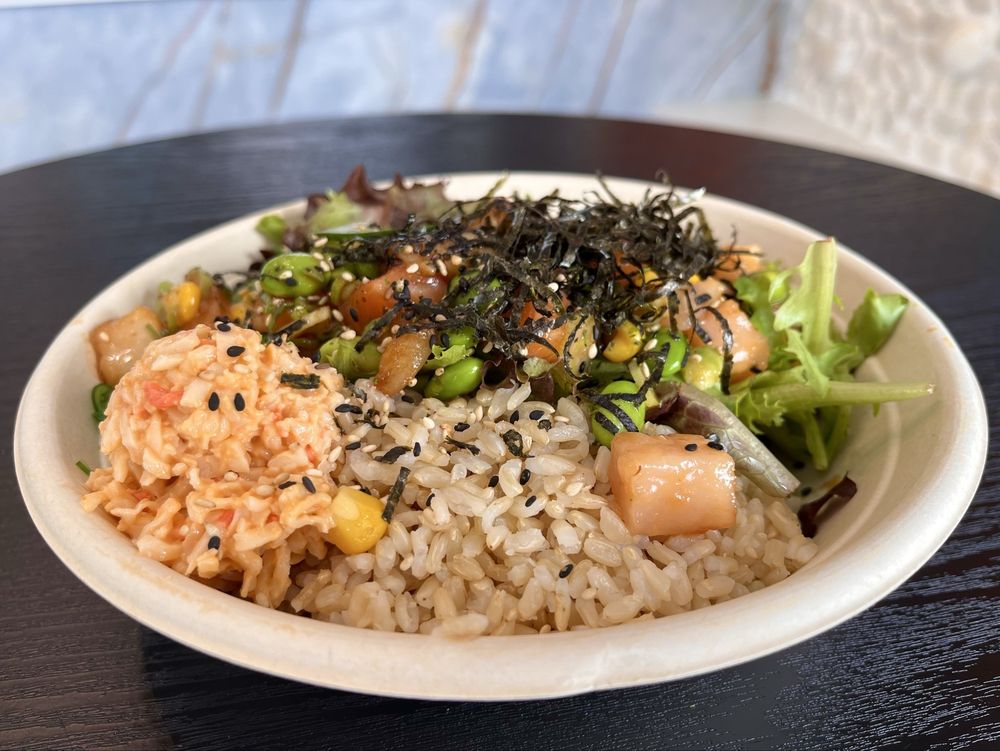 Food from Nalu Poke