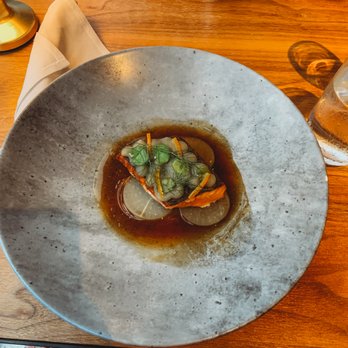 Queensyard - Pan Seared Scottish Salmon - Modern European Near Me - New York, New York