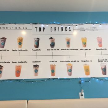 T4 - You can choose from the top drink list-French Pudding + Milk Tea looks delish! - Bubble Tea Near Me - Sacramento, California T4 - You can choose from the top drink list-French Pudding + Milk Tea looks delish! - Bubble Tea Near Me - Sacramento, California